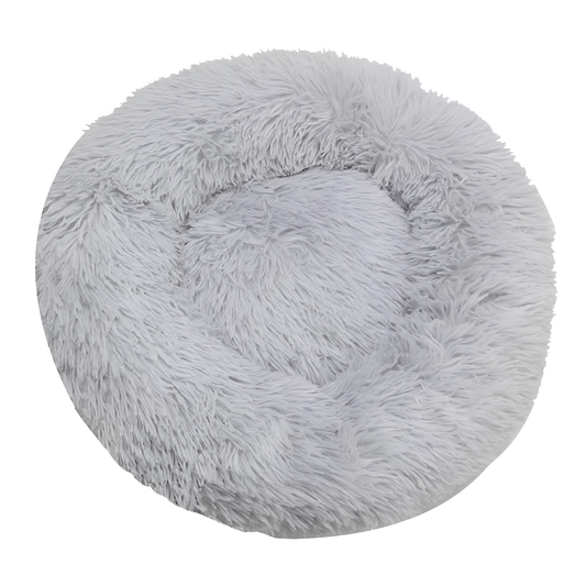 🐾 Fluffin™ Cozy Plush Donut Bed – 💤 Self-Warming, Machine Washable & Ultra-Soft Comfort for Dogs & Cats 🐶🐱